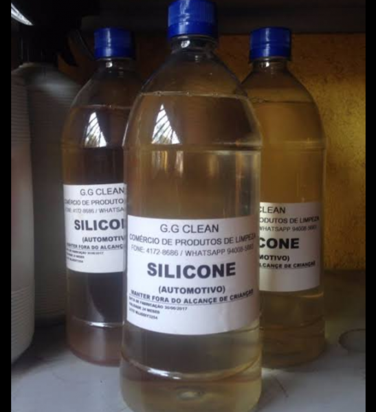 Silicone líquido Disponível em embalagens de 1 litro e 5 litros